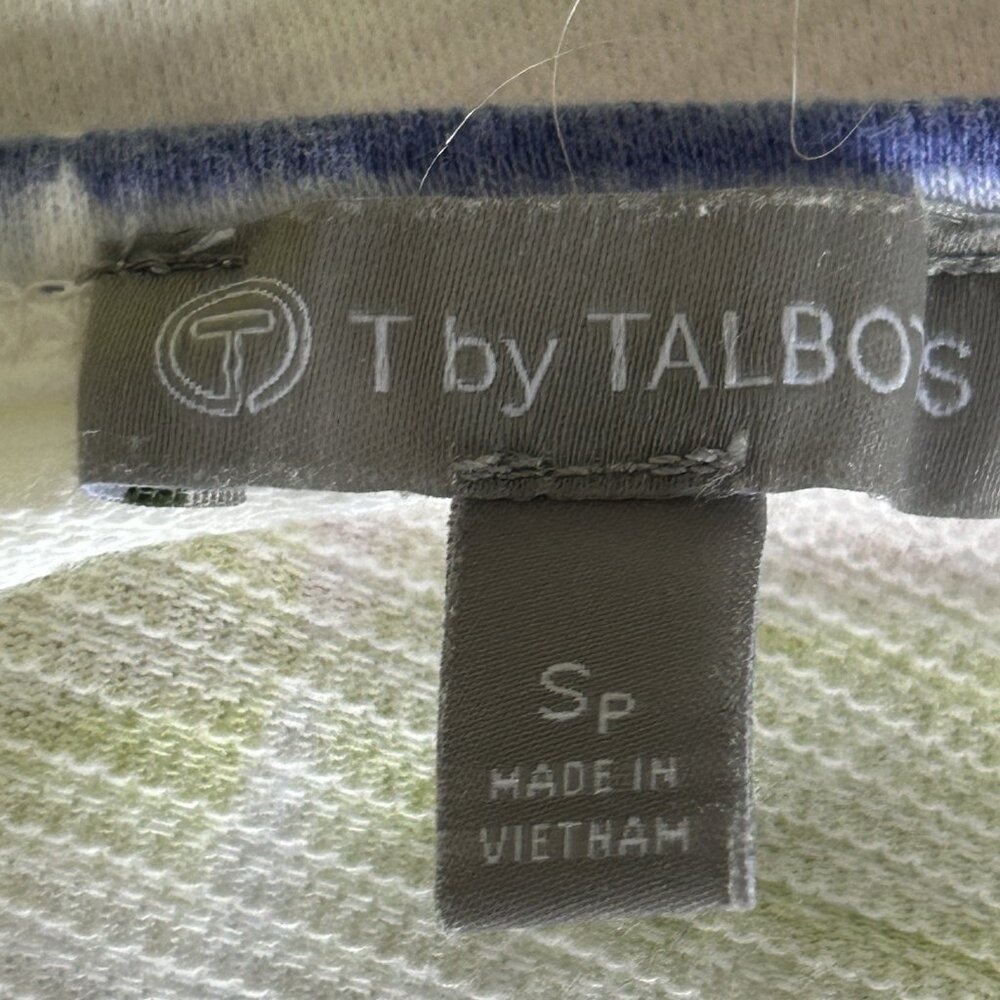 T By Talbots Colorful Variegated Stripe 3/4 Sleev… - image 6